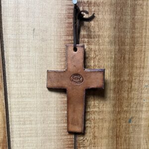 Cross Saddle Charm