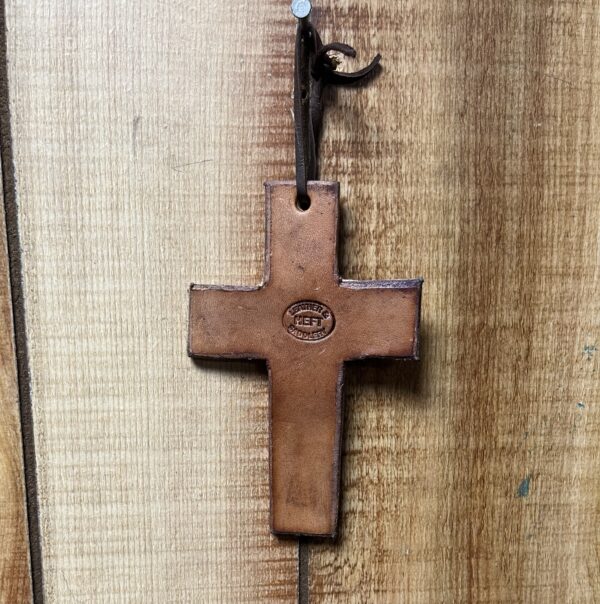 Cross Saddle Charm