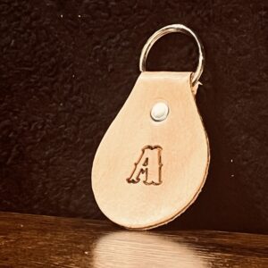 Letter Key Fob